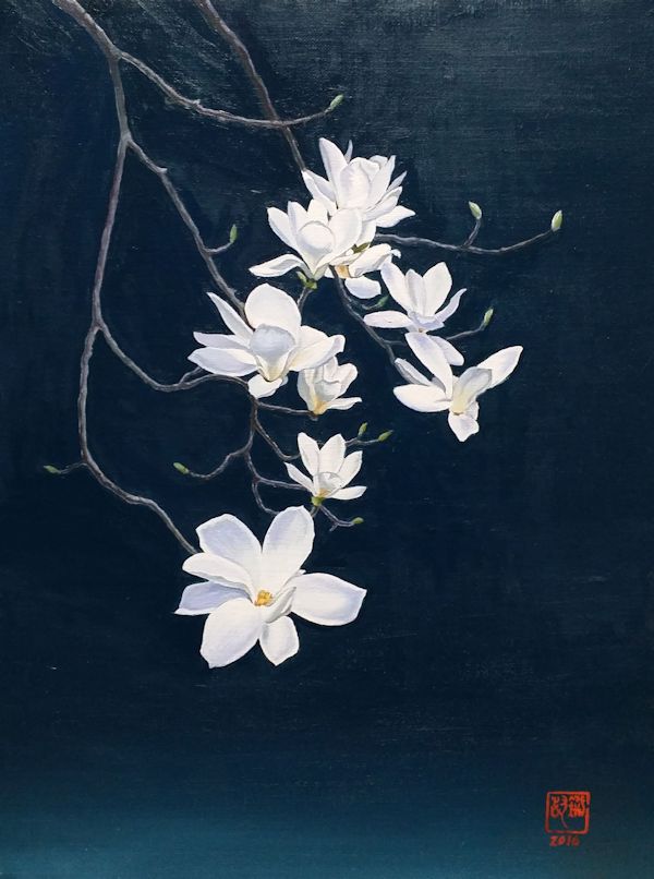 2016_The fragrance of magnolia.jpg